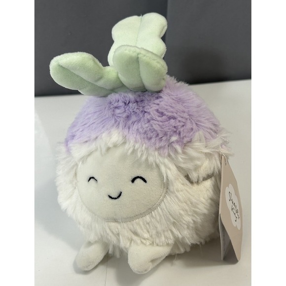 Slumberkins Patchlings Garden Patch Vegetables Turnip mini plush lovey cute - Picture 2 of 3